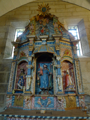 Retablo de San José en San Martín de Barciademera