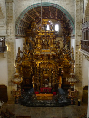 Retable majeur de l'église de Saint Martin Pinario