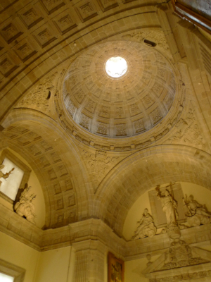 Sacristie à l'église de Saint Martin Pinario