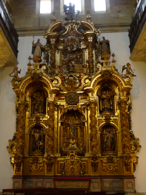 Retable de la Vierge Anglaise à l'église de San Martin Pinario