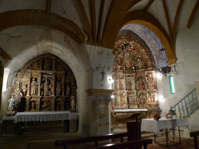 Los dos retablos de la iglesia del Salvador de Pozancos